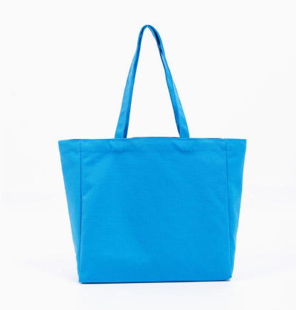 Fashionable Eco-friendly Colorful All-cotton Tote Canvas Bag