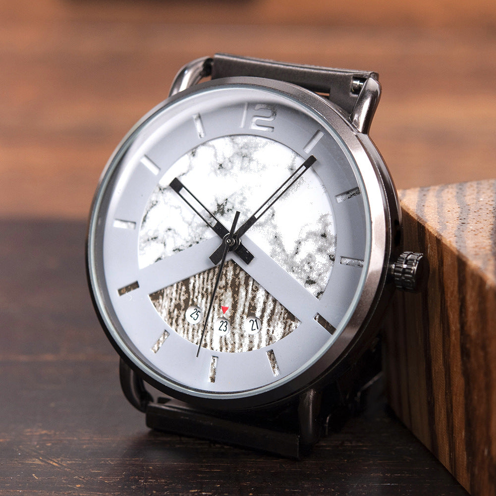 Mens Sporty Wooden Watch R30