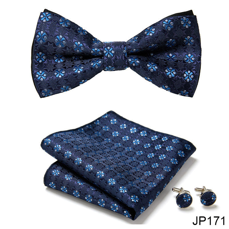 Men's Formal Suit British Korean Bow Tie