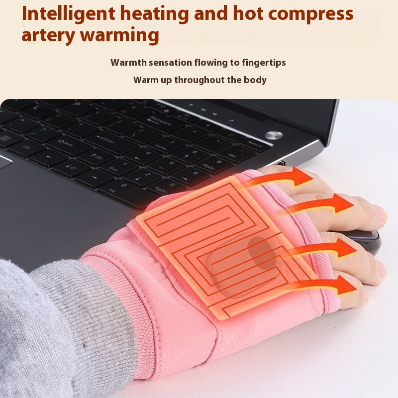 Intelligent Warm Gloves Charged By USB In Winter