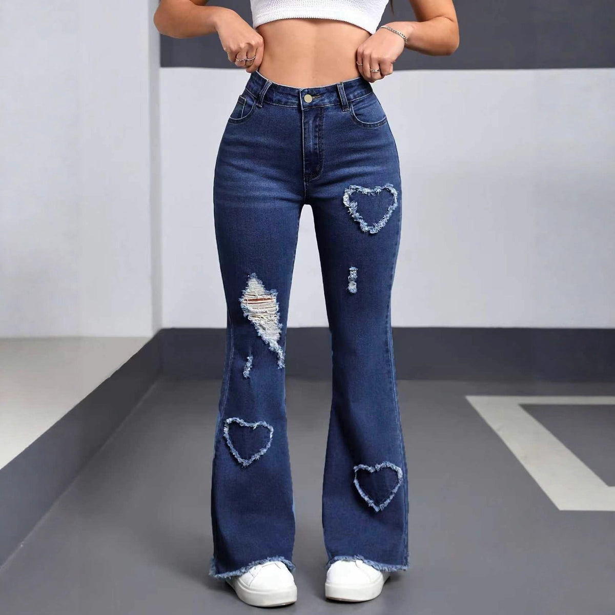 Stylish Casual Denim Jeans For Women