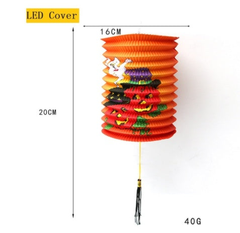 Halloween Ghost Lantern String Lights Holiday Decoration