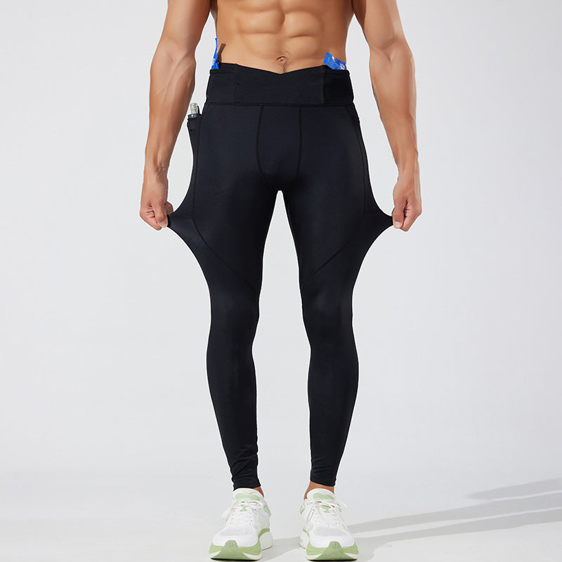 Unisex Fitness Yoga Pants Compression Stretch Leggings