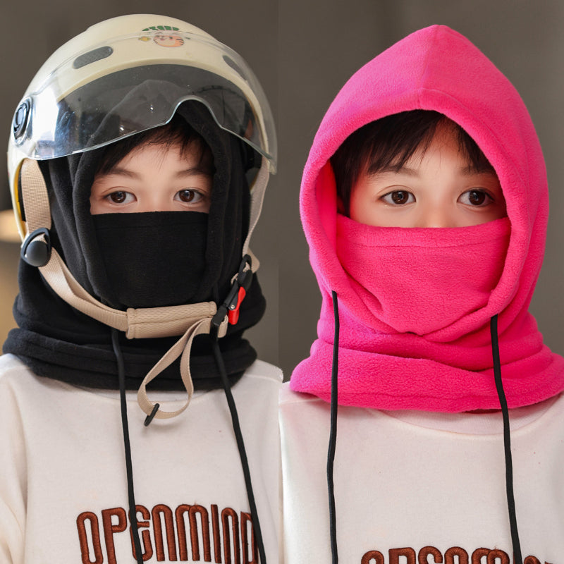 Thickened All-in-one Hat Scarf And Mask With Ear Protectionkeeps You Warm And Blocks The Wind