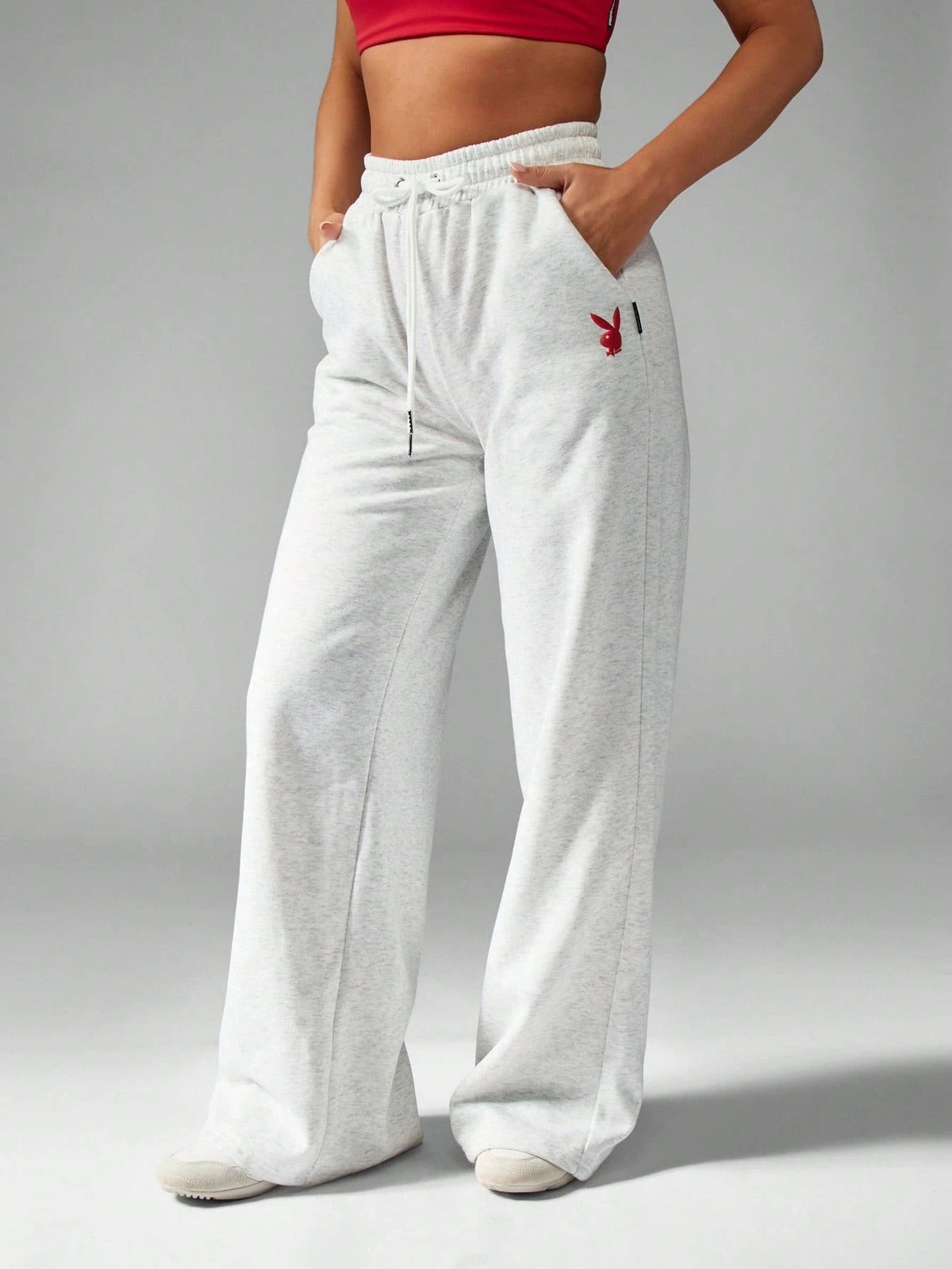 Wide Leg Sports Pants For Casual Women