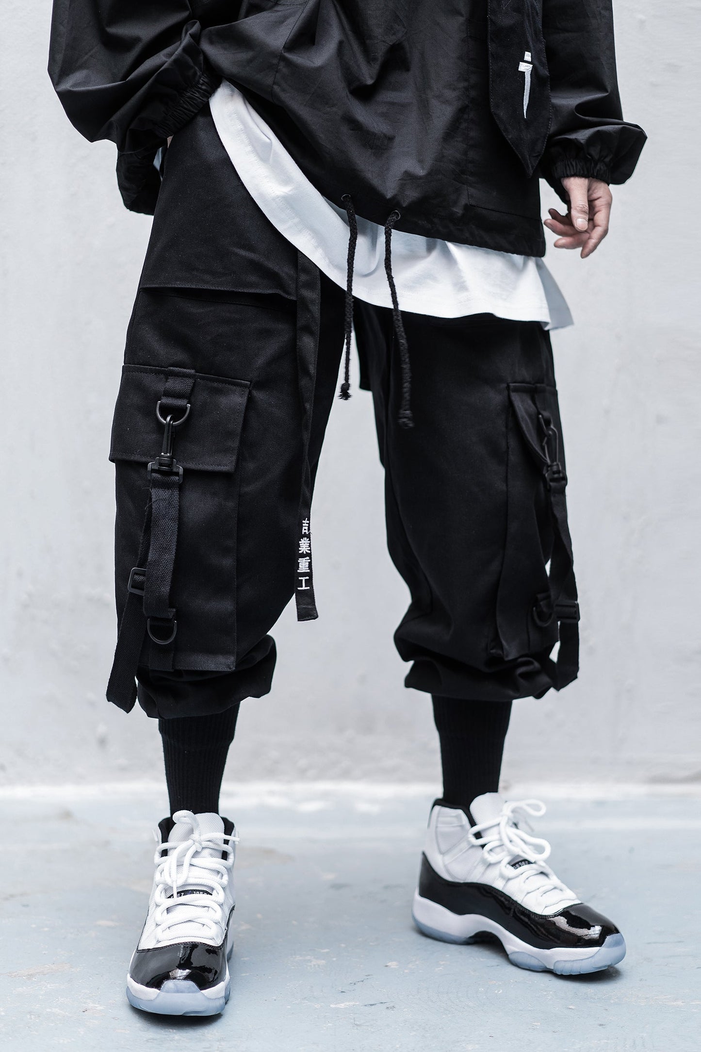 HiP5 Black 09 I-Tech Cargo Pants