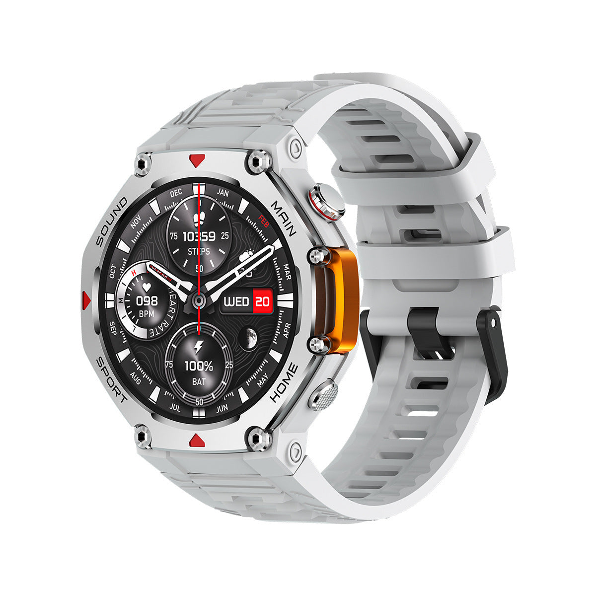 New 5ATM Water-Resistant Sports Smartwatch