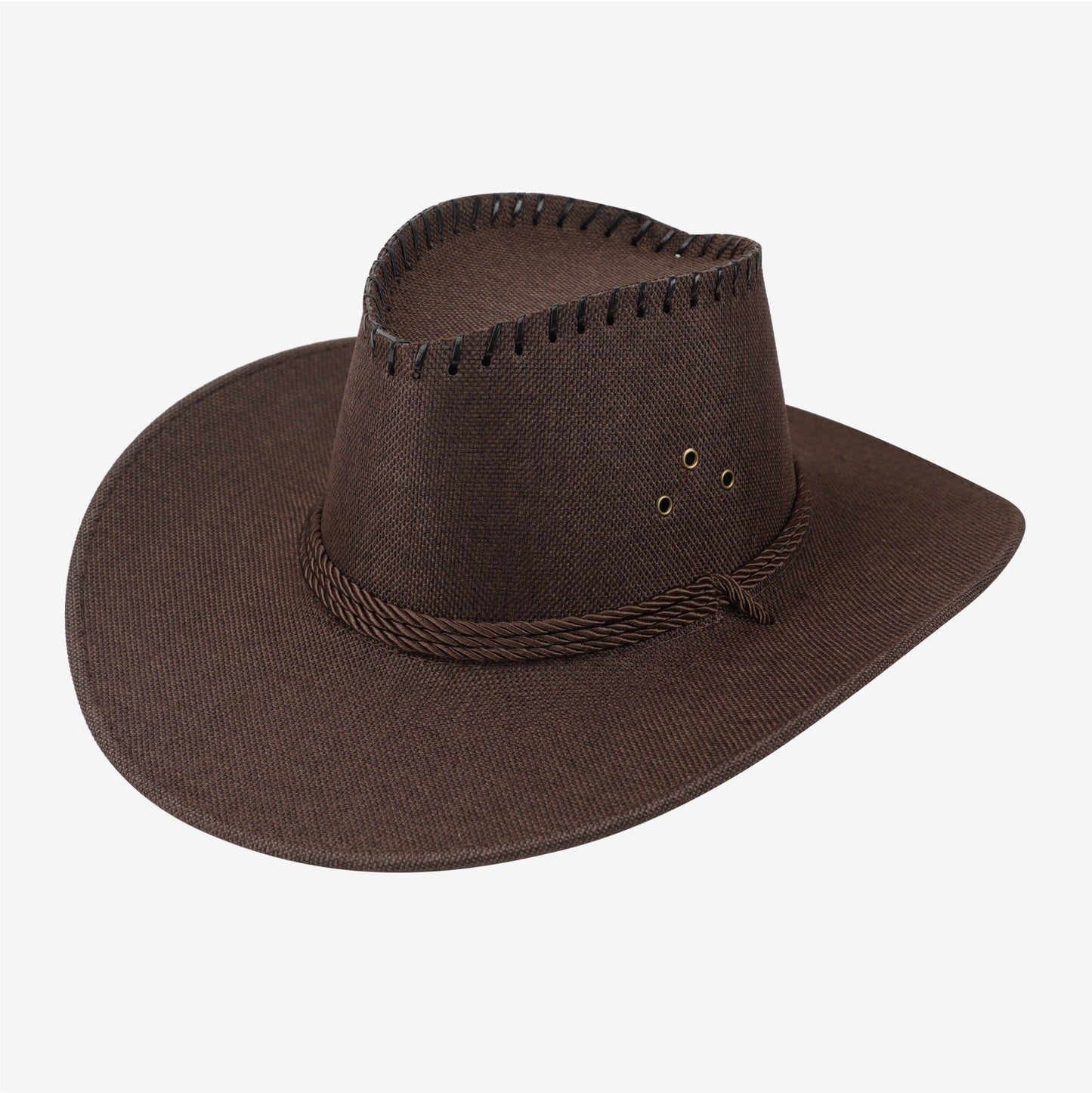 Men's And Women's Cowboy Hats, Sun Protection Hats For Grasslands, Western Cowboy Hats For Couples, Wide-Brimmed Xinjiang Felt Hats With Velvet Surface