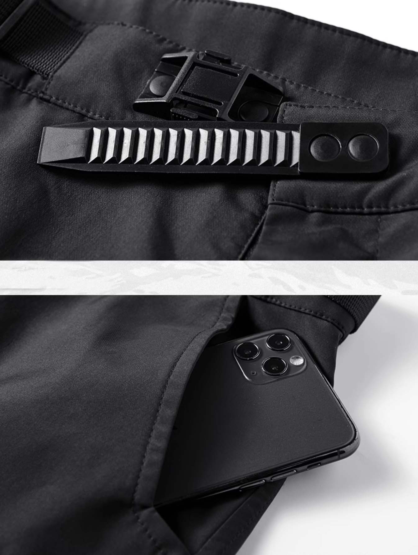 Pantalon mat noir IBP323 CX