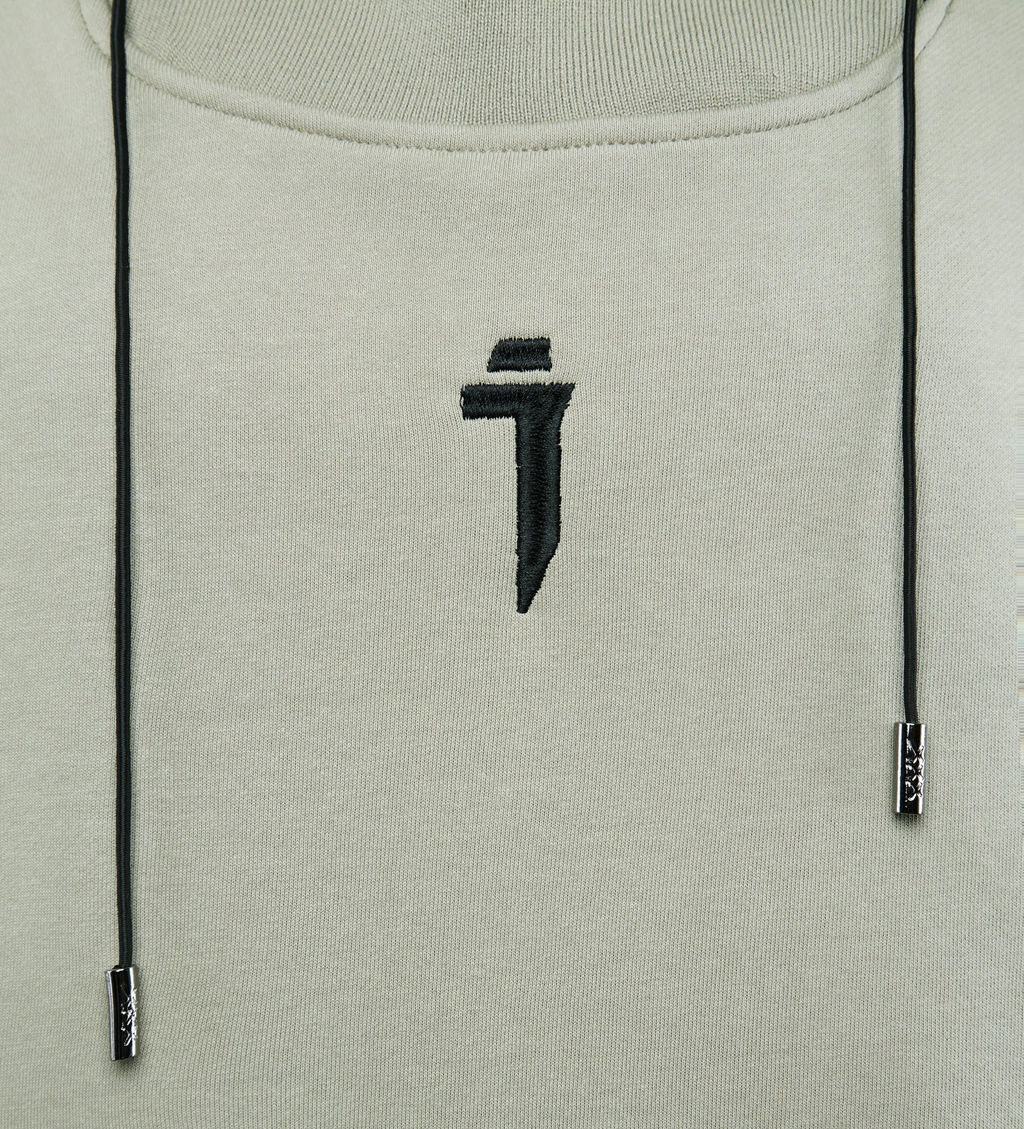 HiH49 Pull Col Montant Précision Olive