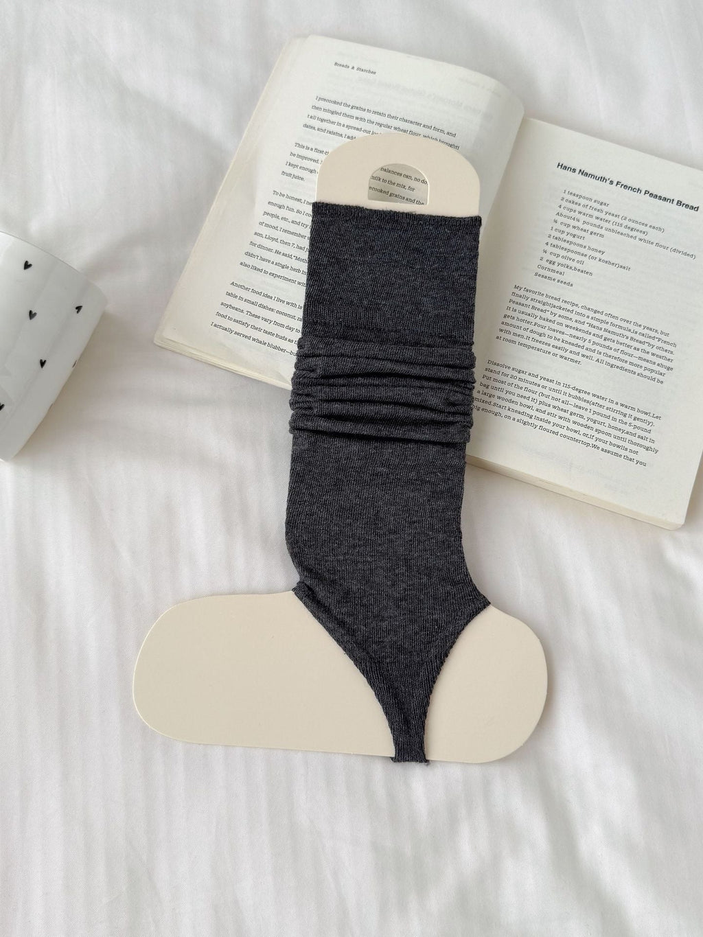 Foot Sock Set Flat Slouchy Socks Sun-protection Breathable Slimming Long-length