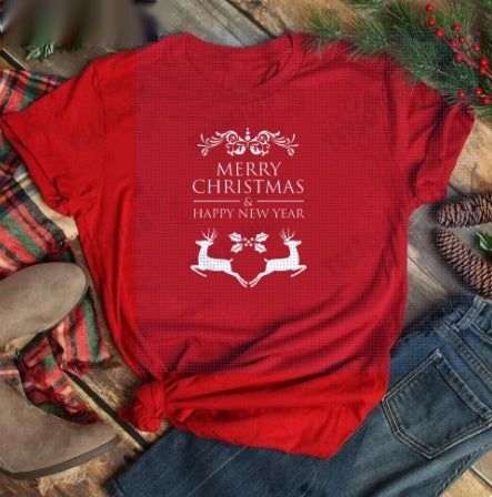 Merry Christmas Women's Casual T-shirt