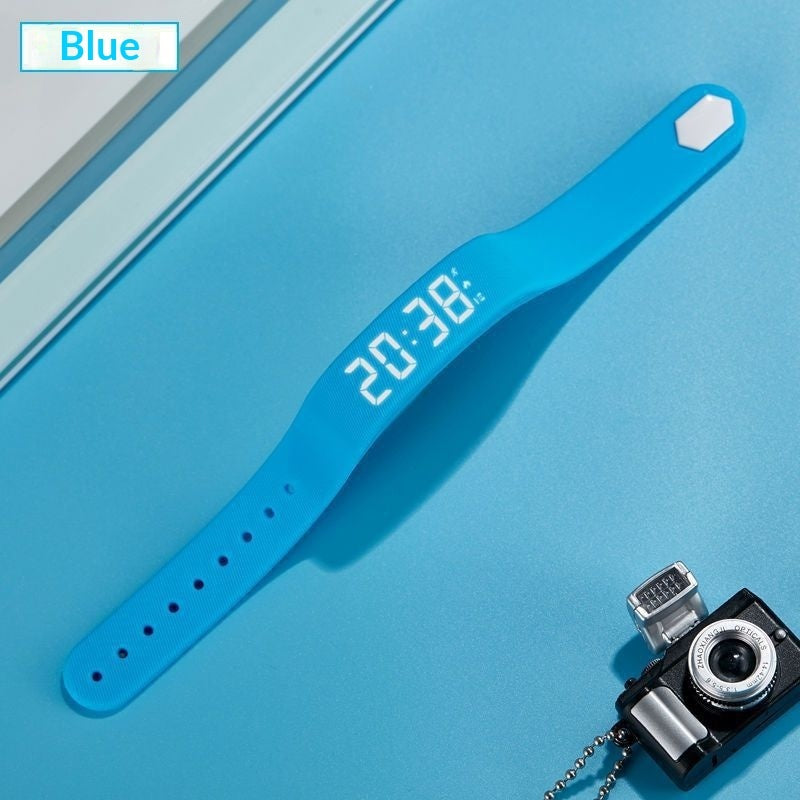 Alarm Watch For Male Students Simple Style Sporty Multi-function