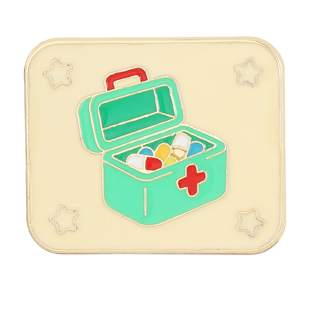 Creative Cartoon Medical Angel Brooch