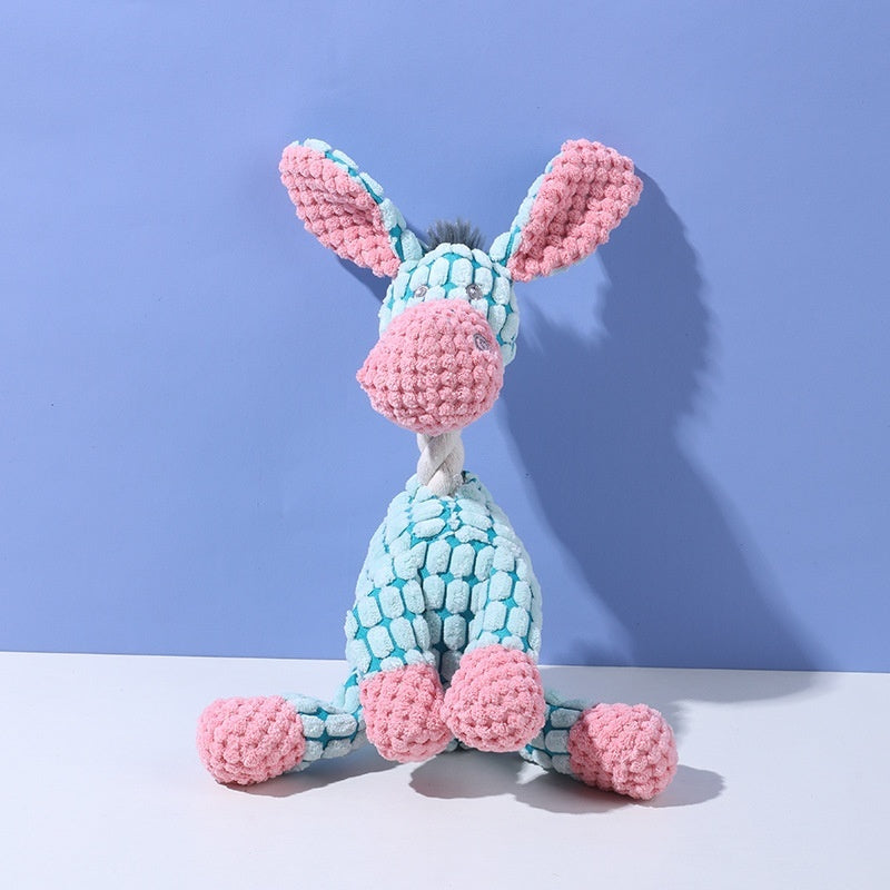 Pet Toy Dog Bite Sound Toy Plush Interactive
