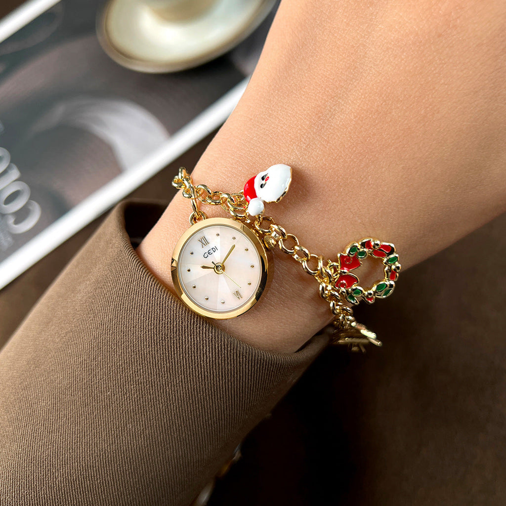 Christmas Bracelet Quartz Watch For Women