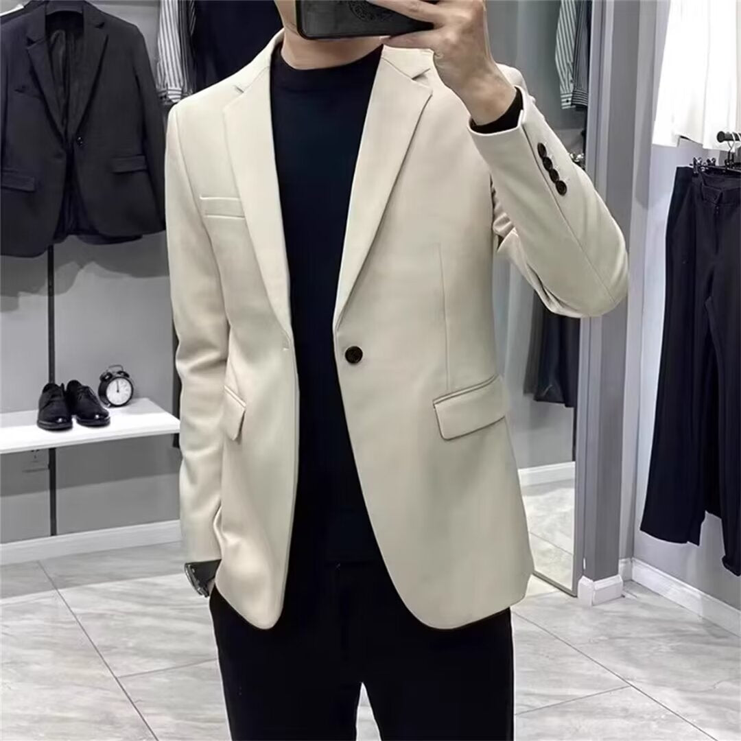 Spring Autumn New Men's Suit Jacket Coat