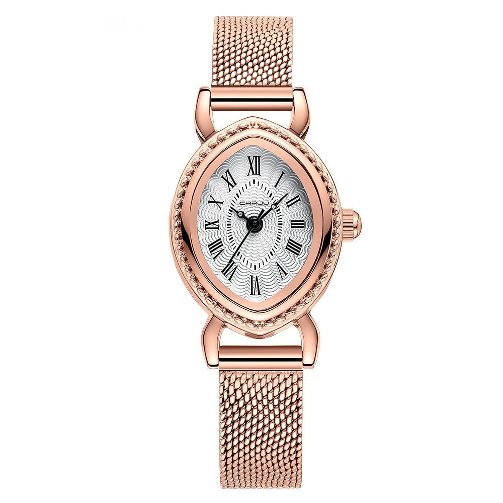 Women's Roman Numeral Waterproof Watch
