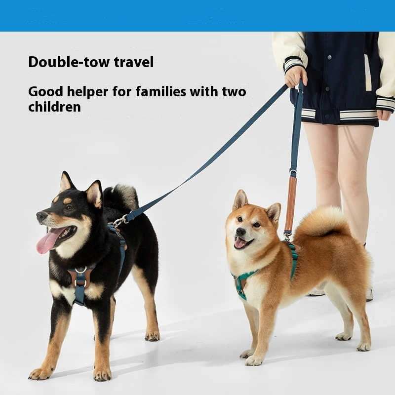 Dog Rope Leash Multifunctional Explosion-proof Okinawa Dog Leash Chest Strap