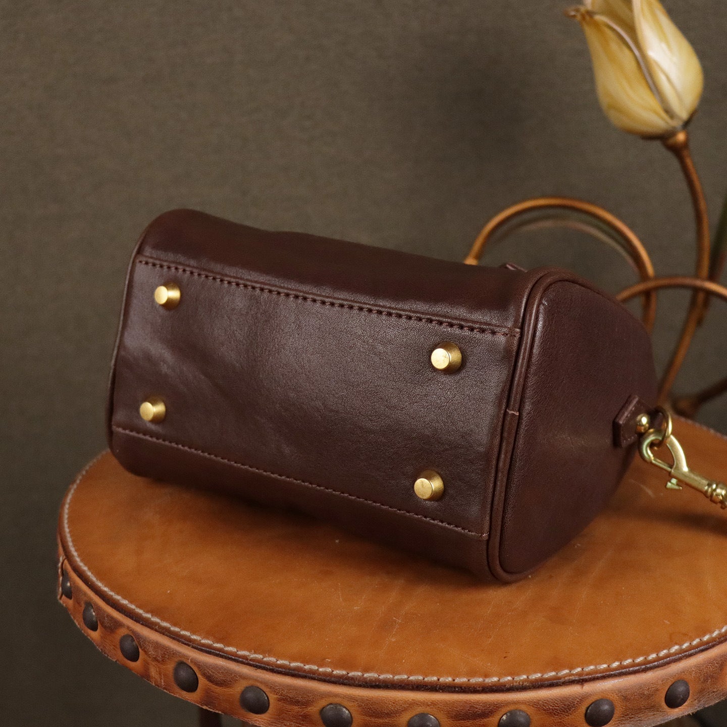 Boston-style Sophisticated Niche-design Vintage Handbag