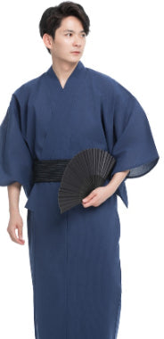 Yukata Home Leisure Set Traditional Bath Gown For Cool Breathable Wear At Home