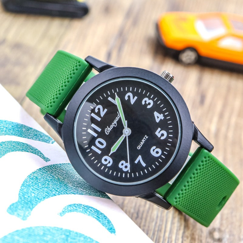 Soft-decorated Waterproof Watch For Children