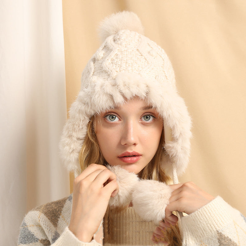 Women’s Fashion Winter Wool Hat – Warm Classic Cold-Weather Beanie