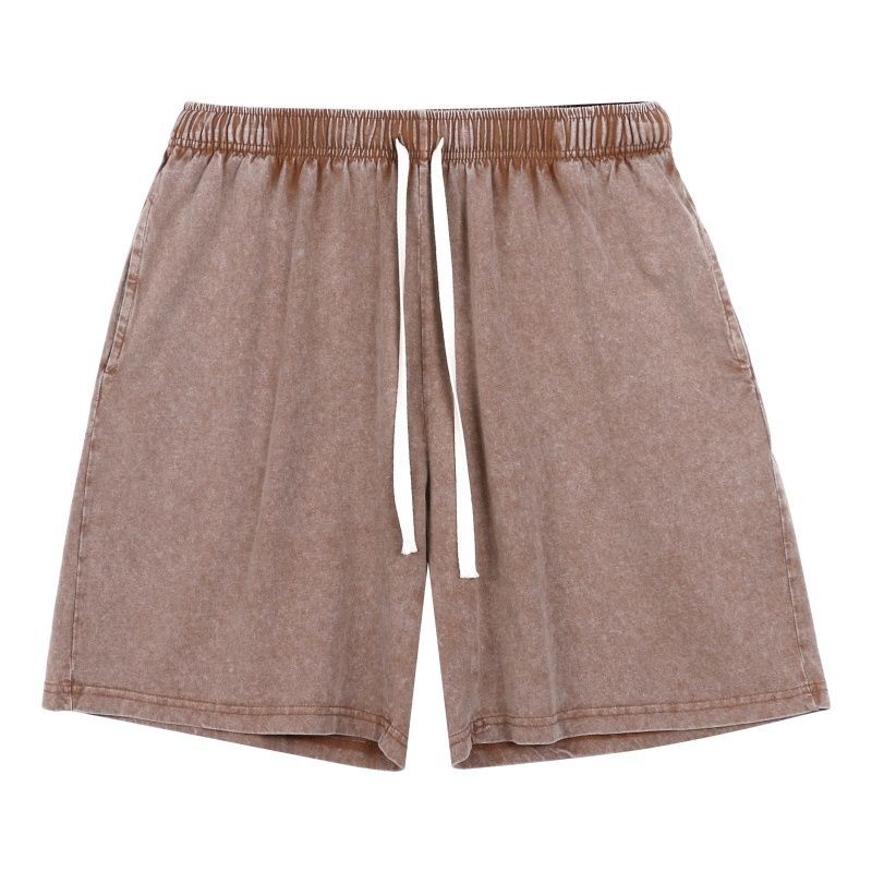 Casual Washed And Distressed Mens Shorts