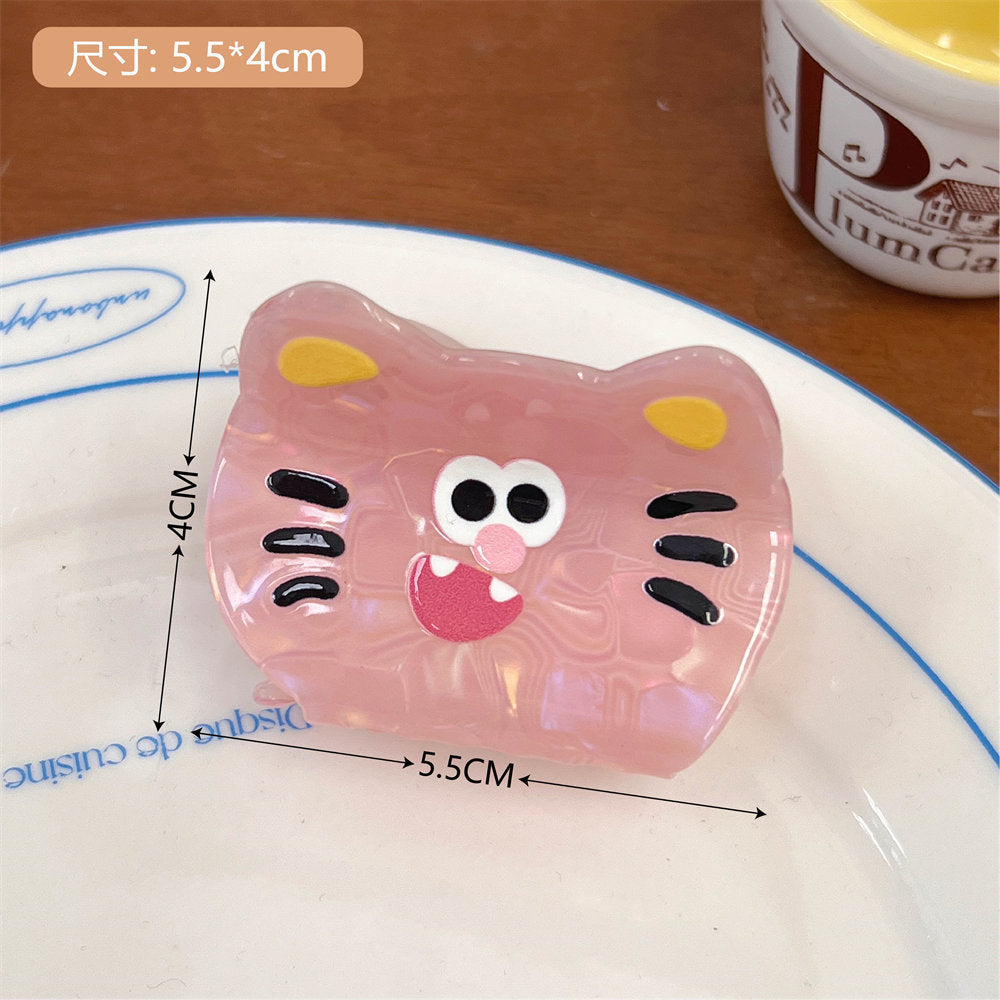 Cropped Hair Clip All-match Back Head Small Shark Clip
