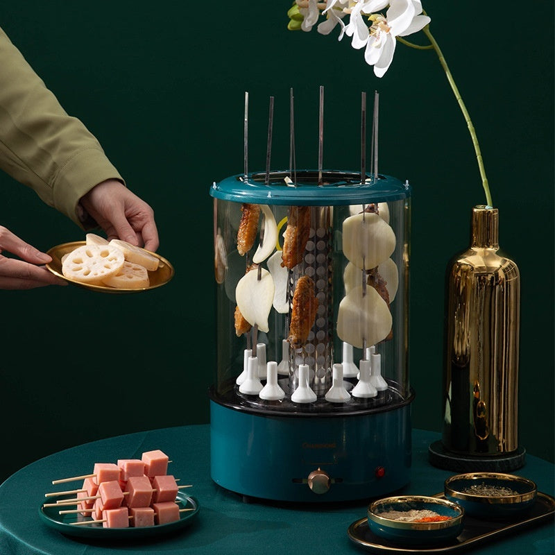 Automatic Multi-Function Smoke-Free Skewers Machine