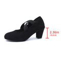 Arrival French-style Elegant Chunky-heel Large-size Pumps For Women