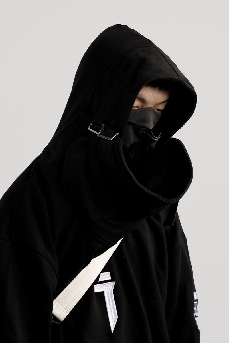 Sweat à capuche HiH6 Black I-Tech