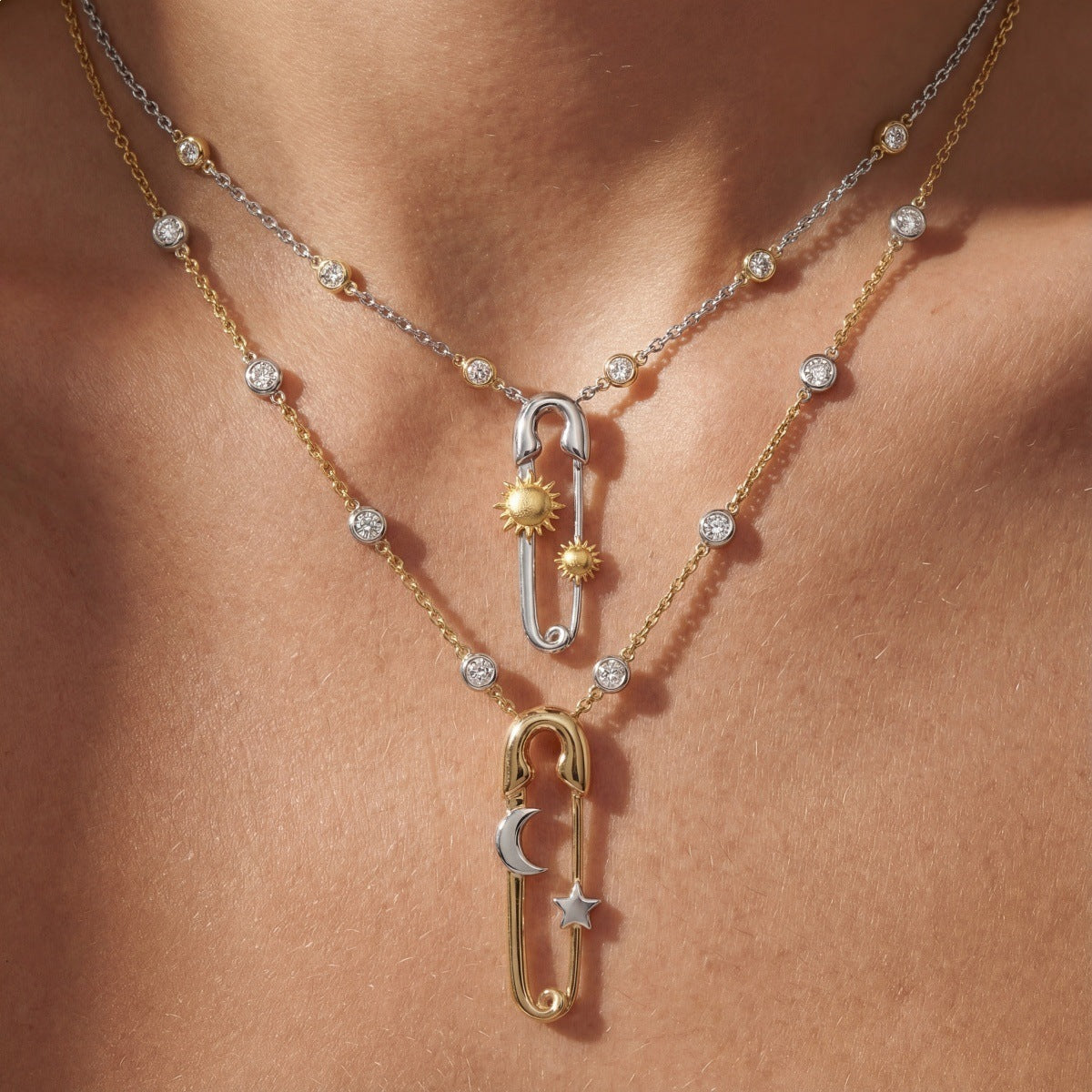 Fashionable Pin-shaped Necklace For Women