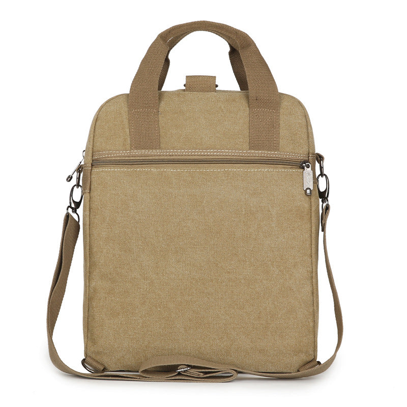 Canvas Trendy Casual Laptop Backpack