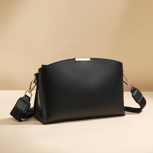 Elegant Women's Wide Shoulder Strap Shell Bag - Stylish & Functional Small Crossbody Bag
