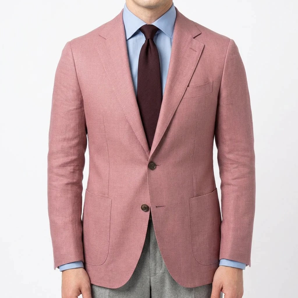 Mens Casual Plaid Jacket With Digital Print