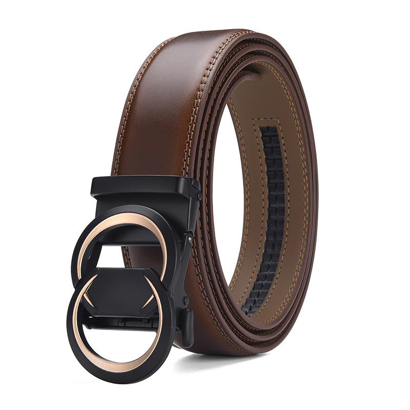 Mens Versatile Business Casual Denim Belt