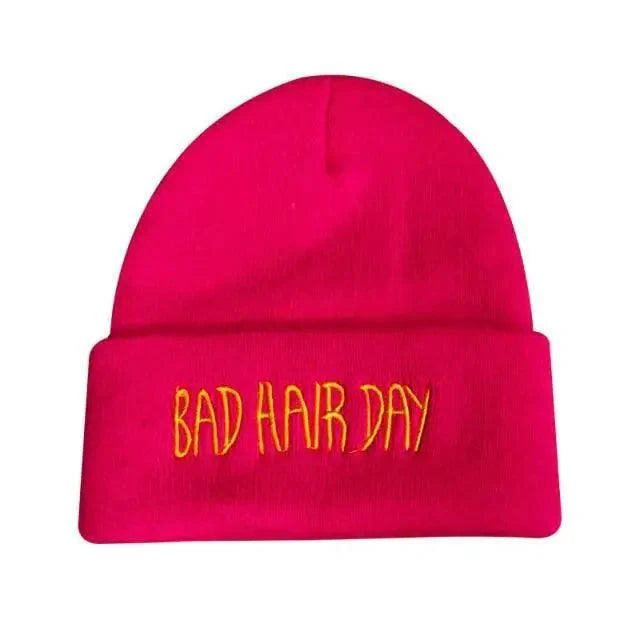 Fashion Bad Hair Day Beanies Unisex Cute Soft Hats Comfortable Outdoor Caps Durable Modern Design