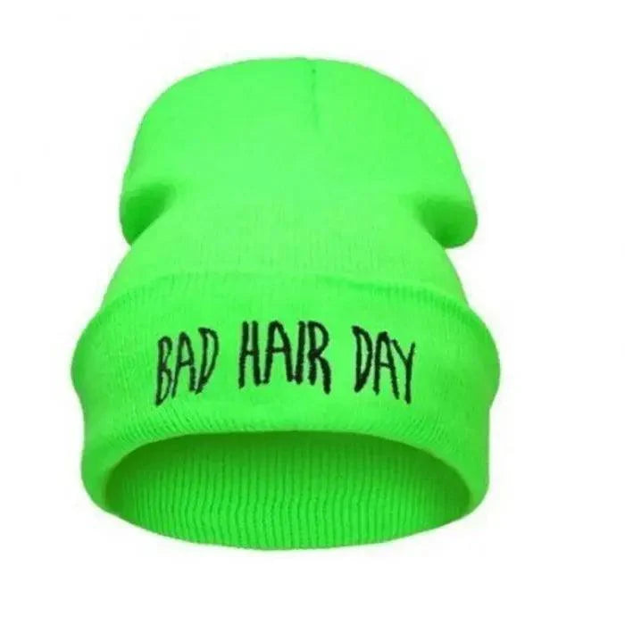 Fashion Bad Hair Day Beanies Unisex Cute Soft Hats Comfortable Outdoor Caps Durable Modern Design