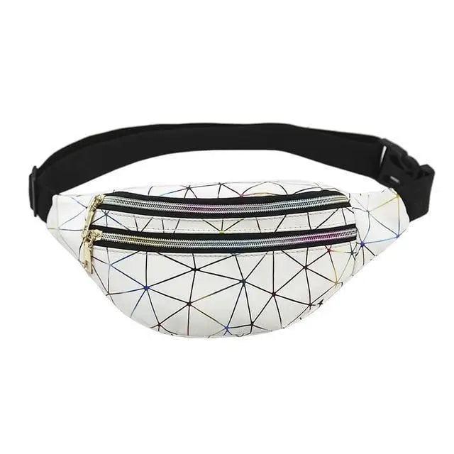 Fashion Holographic Women Waist Bags Modern Fanny Pack Adjustable Belt Bag Excellent Design Waist Packs Chest Phone Pouch