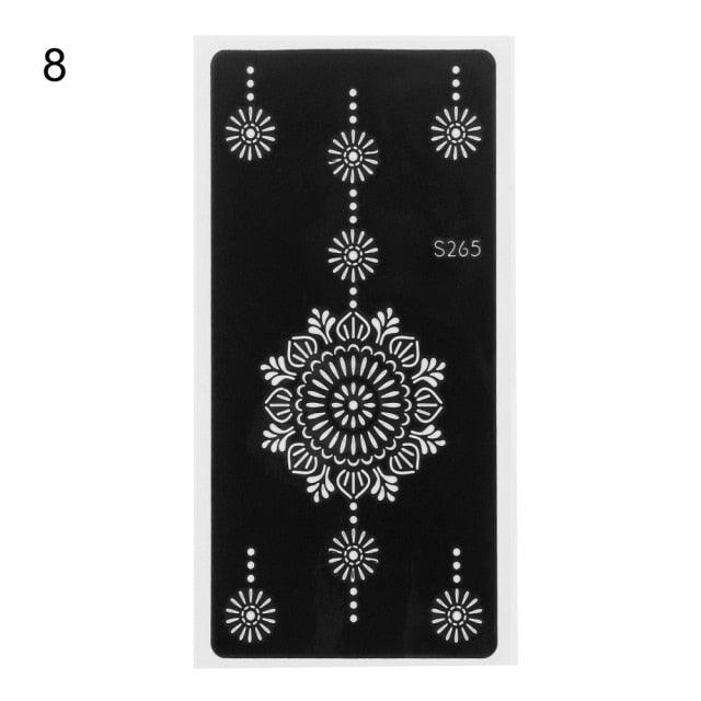 Fashion Women's Tattoo For Arm Temporary Body Paint Sticker Luxury Design For Wedding Party