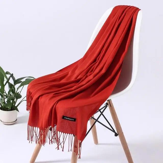 Fashion Women Scarf Winter Long Lady Shawls For Women For Winter Scarves Wraps Fashion Winter Women's Scarf Touch Shawl Wrapped Soft Warm Scarf