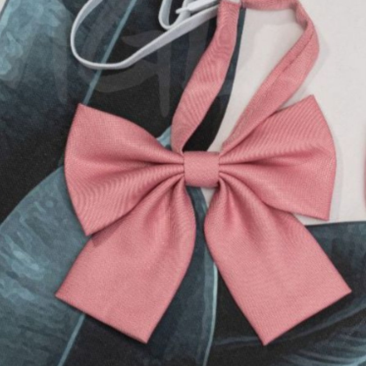Solid Color Knot Free Student Uniform Tie Pin