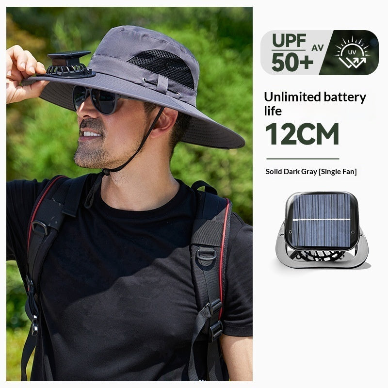 Spray Fan Hat Cooling Sunshade Fisherman Hat