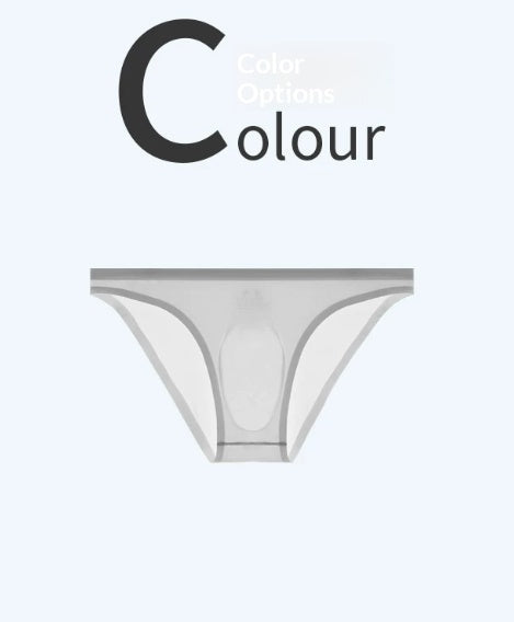 Mens Thin, Breathable Ice-silk Underwear