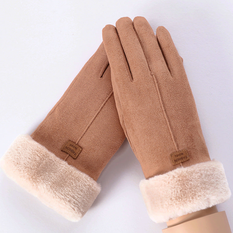Touchscreen Compatible Thermal Gloves For Women Cyclists