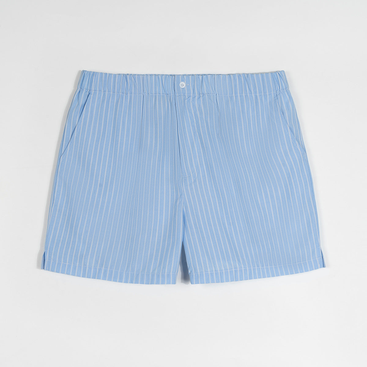 Mens Summer Lightweight Loose-fit Striped Ultra-short Shorts Minimalist Style