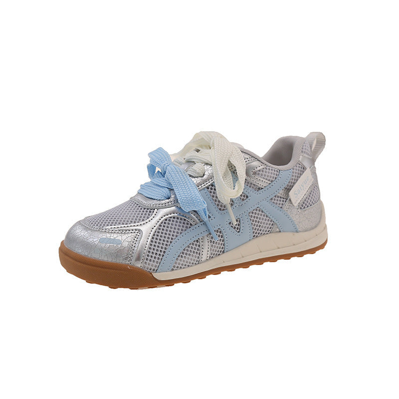 Mesh Breathable German Training Shoes Women's All-match Casual Easy Wear Borad Shoe