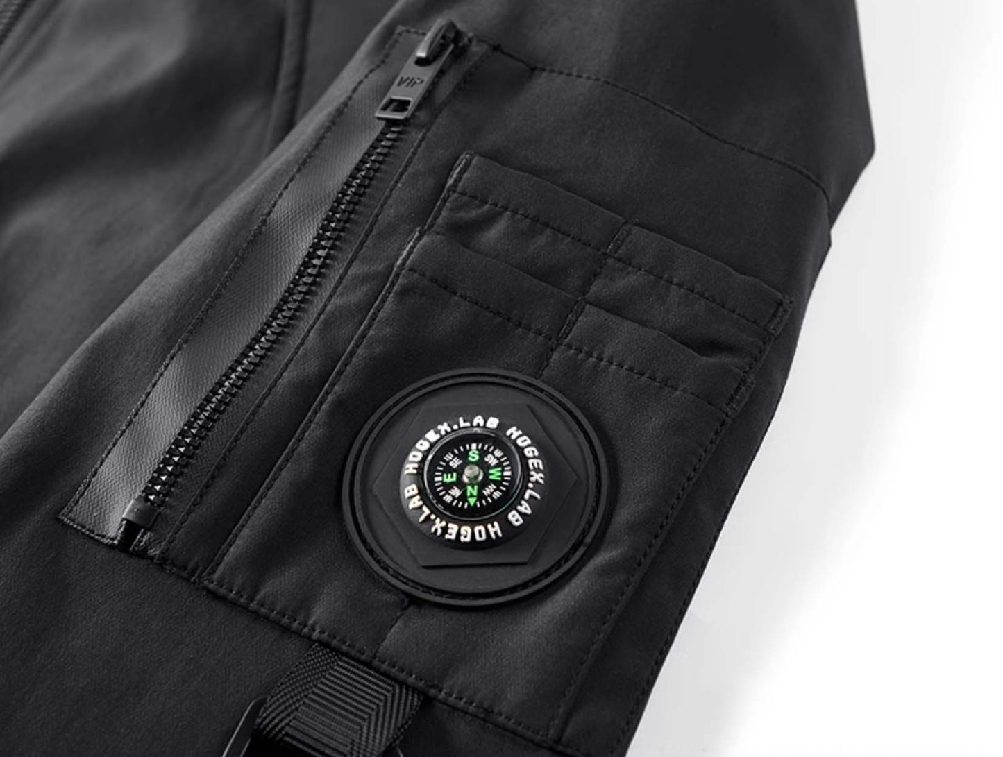 IBJ333 Taktische Matt-Schwarze Jacke