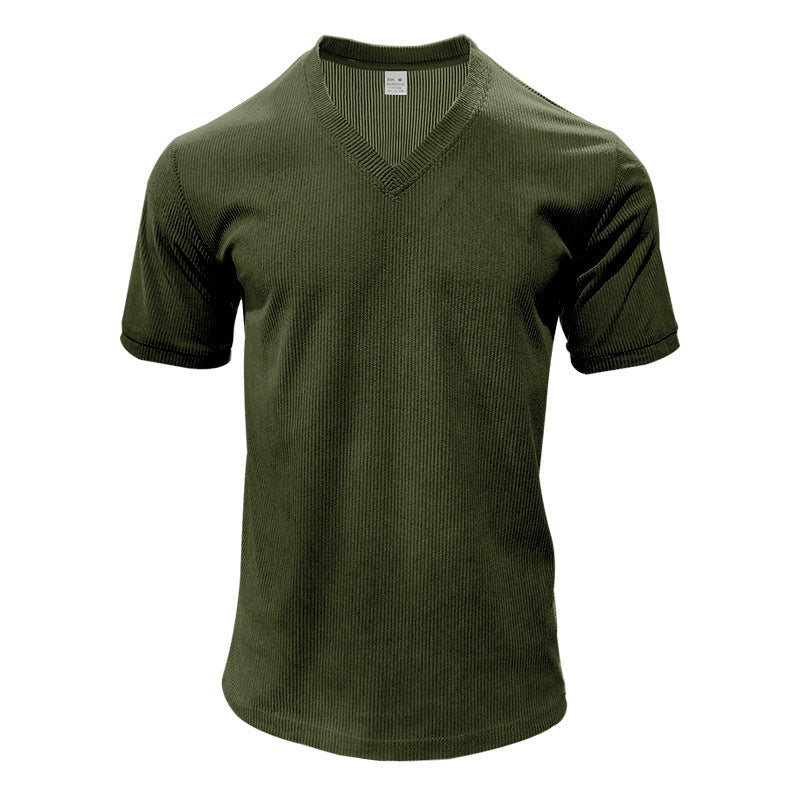 American-style Loose-fit Casual Mens T-shirt